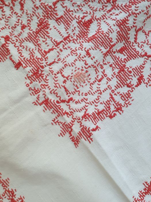 Fata de masa traditionala din Transilvania, model sasesc