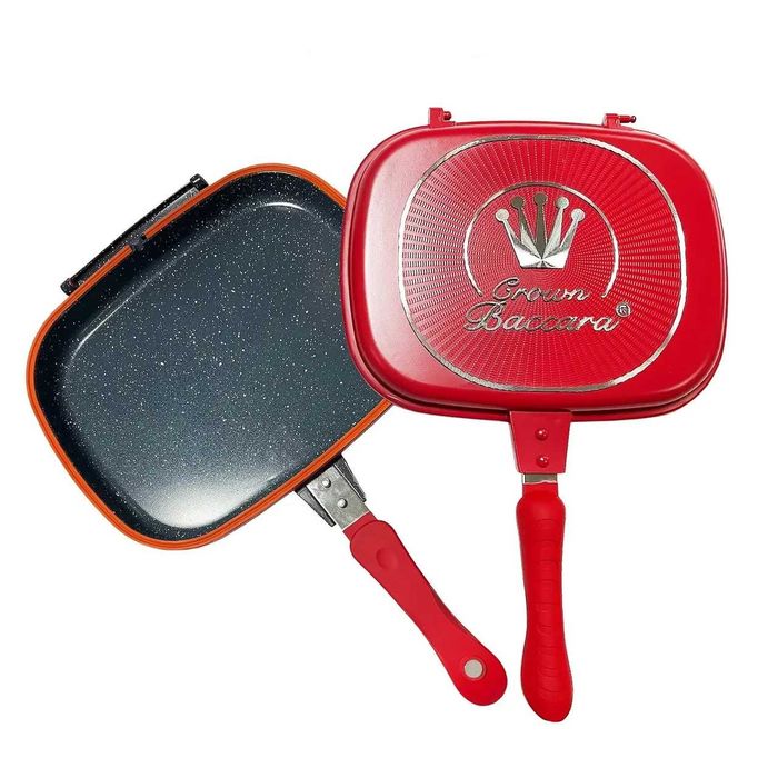 Сковорода складная с антипригарным покрытием двойная, 28 см