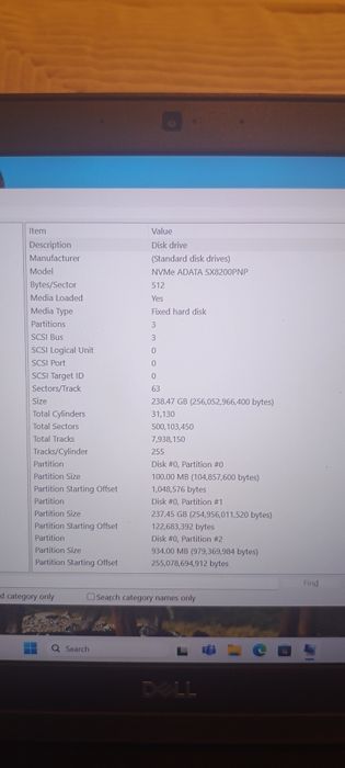 Laptop dell latitude 5590