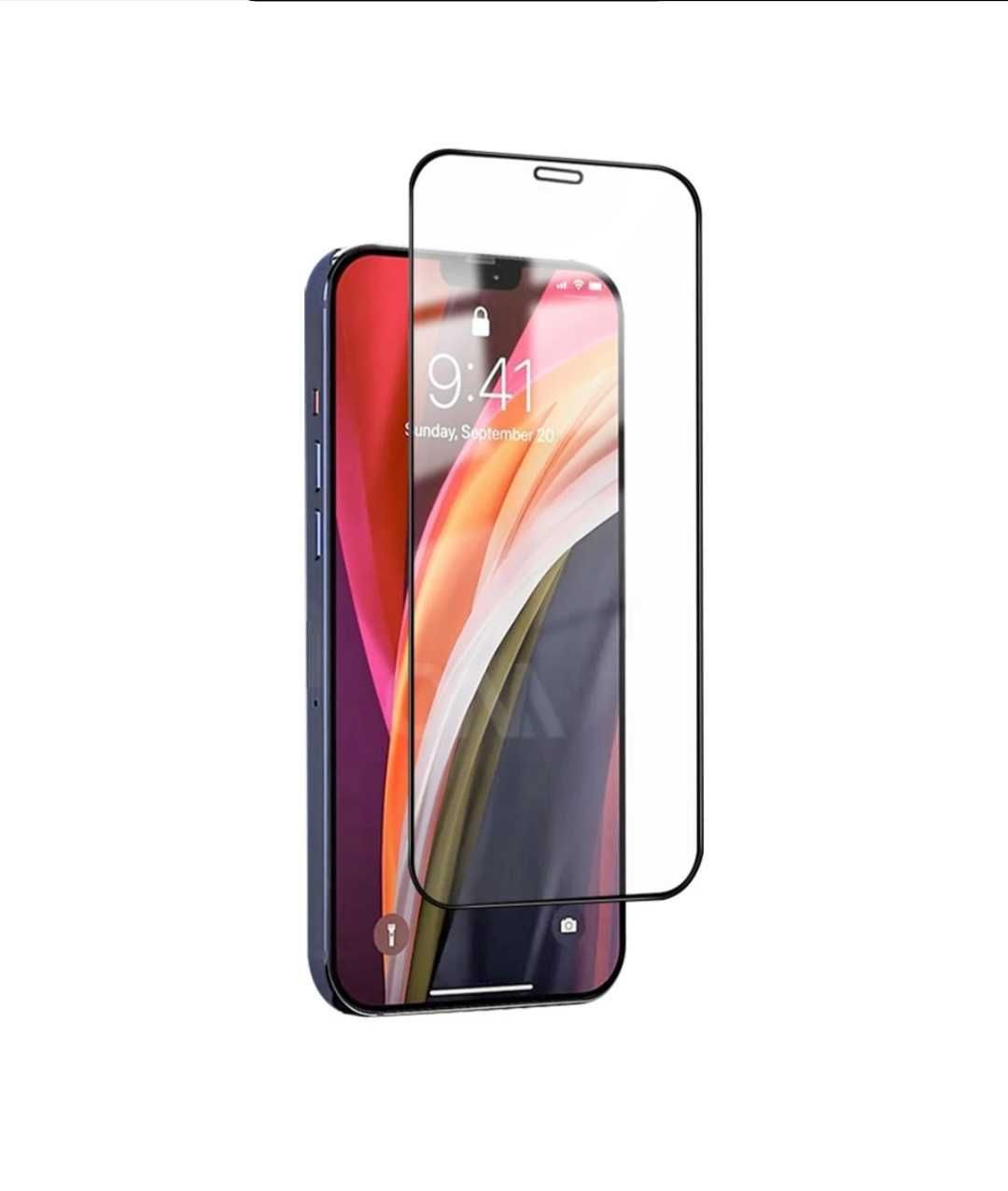 Folie Sticla Full iPhone X XR XS Max 11 12 13 14 Pro Pro Max Plus Mini