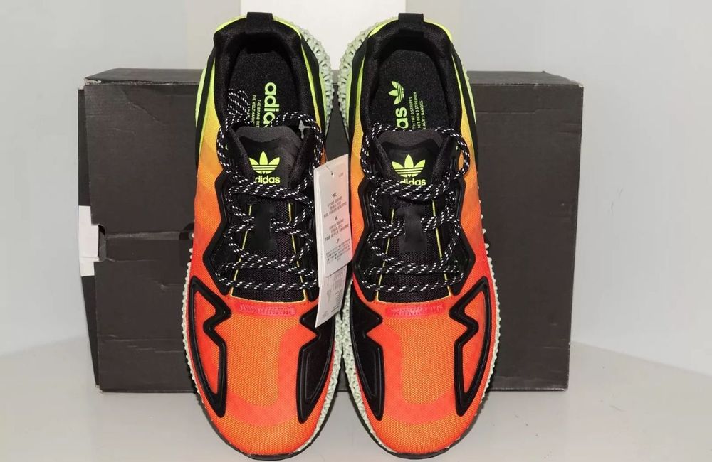 Adidas ZX 2K 4D FV9028 Жълт Червен Черен