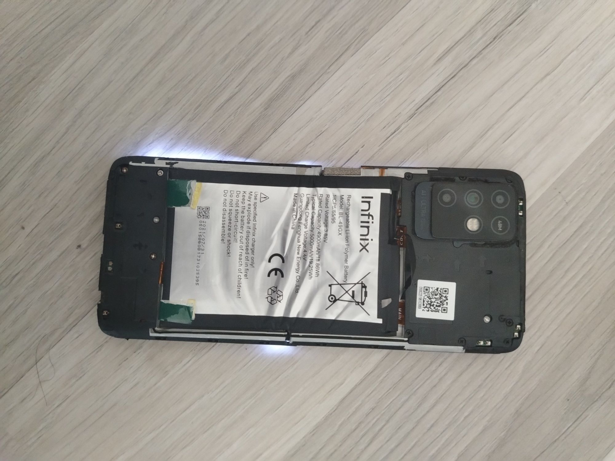 Infinix note 10 запчаст