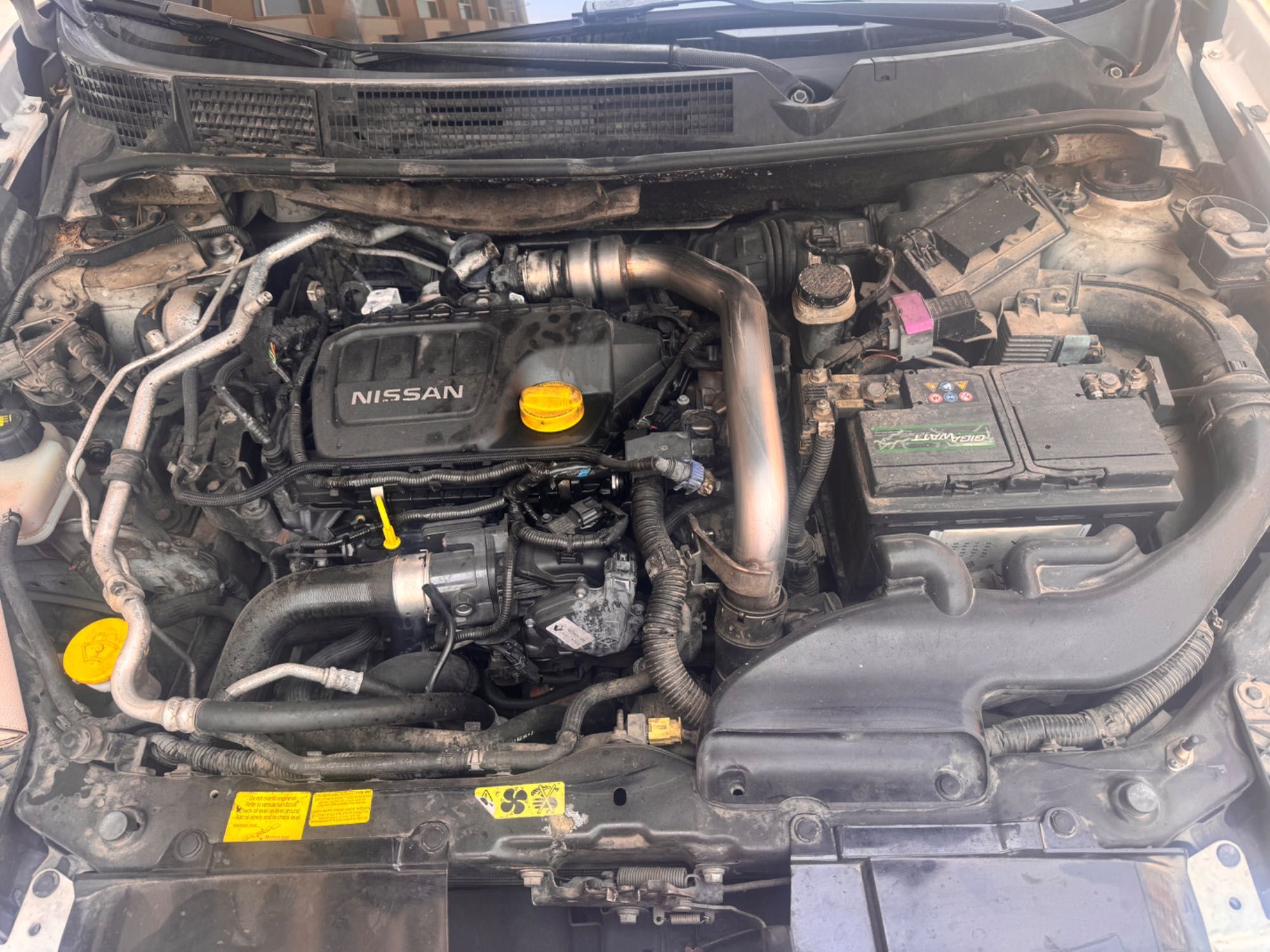 Nissan Qaahqai на части- Бракувана