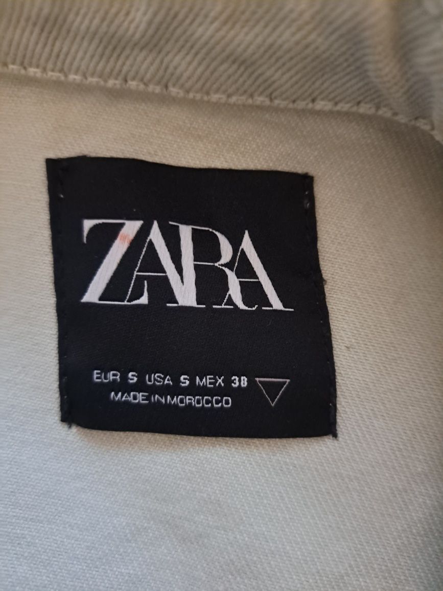 Късо дънково яке от Zara