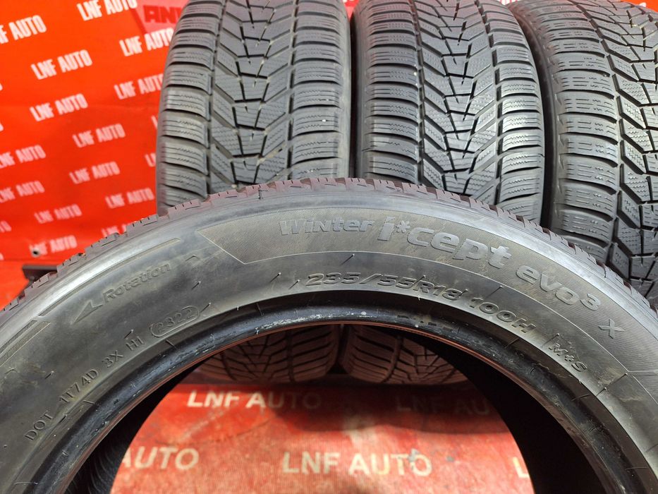 Anvelope de IARNA - 235/55/18 - HANKOOK - 6 MM - DOT 2022 !