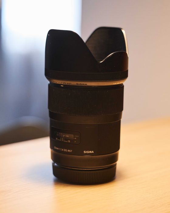 Obiectiv Sigma 35mm f1.4 ART Dg HSM - CANON EF + adaptor EF-EOS R