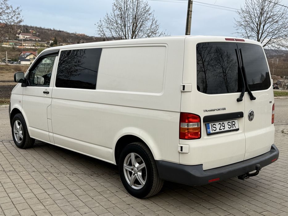 VW Transporter LUNG 6 Locuri 2009 1.9 TDi - 105cp Cabina dubla T5
