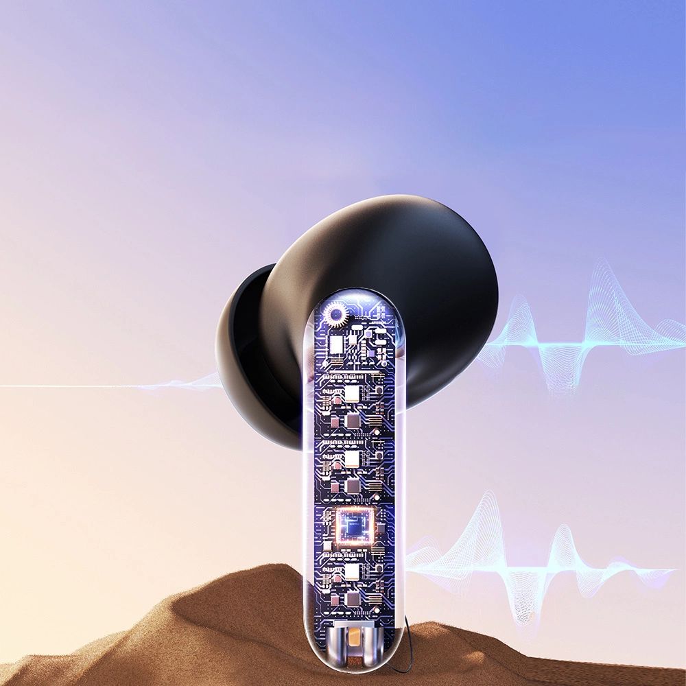 Joyroom Jbuds (JR-BC1) ANC - Безжични блутут слушалки - Черен цвят