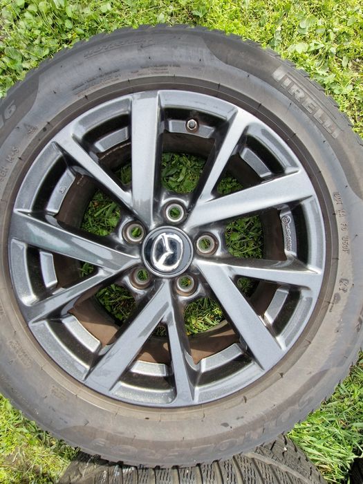 Roți iarnă, jante Al originale Mazda CX 3, Mazda 3, 5 6,  205 60 16