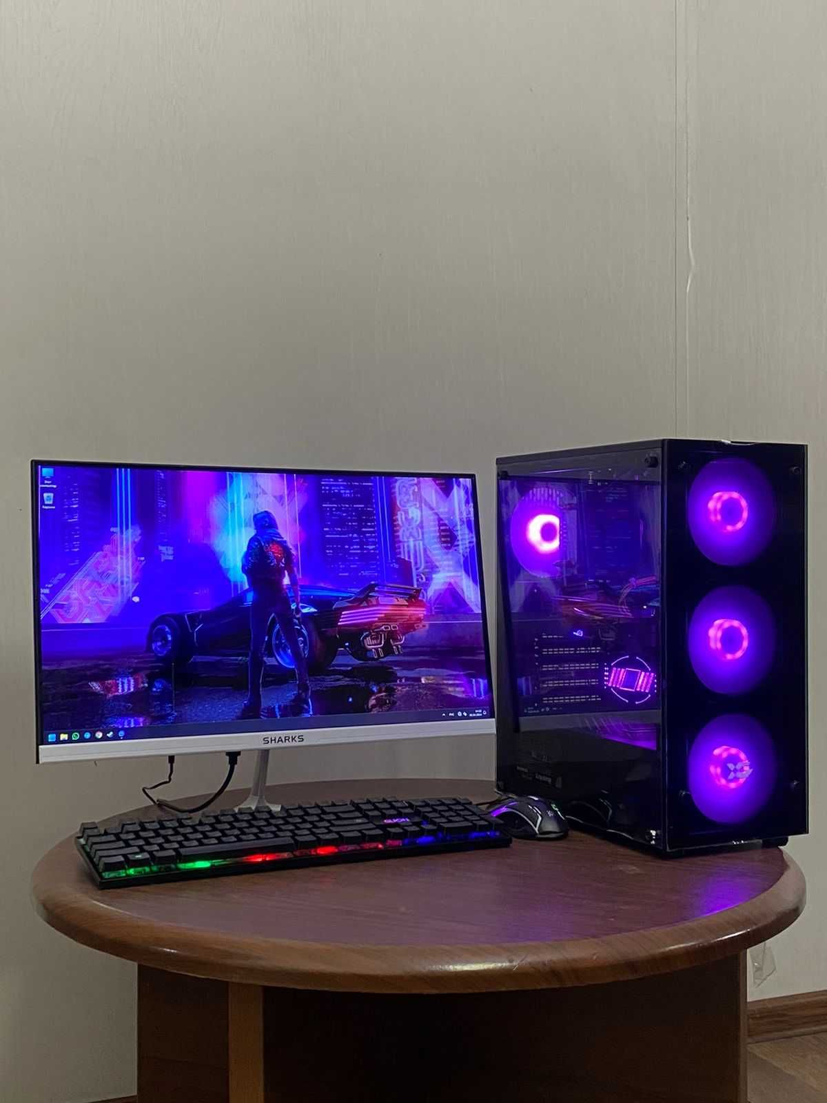 Игровой компьютер c Монитором 165ГЦ/i5 10400F/RTX 2060 SUPER/ОЗУ 16ГБ