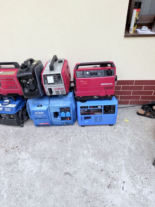 Camping generator honda rulote
