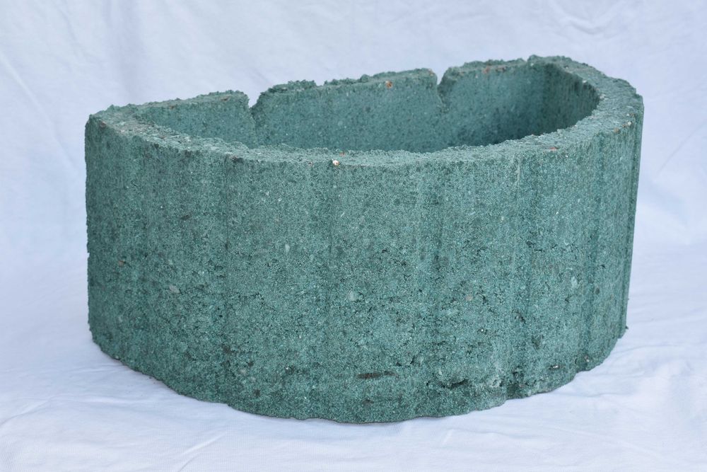 Jardinieră / ghiveci pentru flori din beton color/incolor