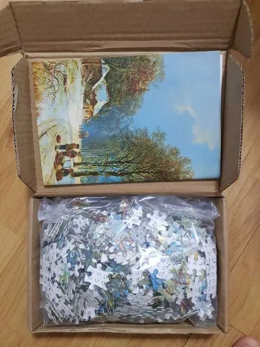 Puzzle "Winter Landscape" 1000piese. Marime 75x50cm Nou ambalat!