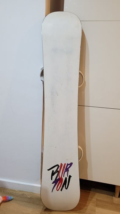 Placa snowboard Burton Channel 152 cu legături Burton Custom EST