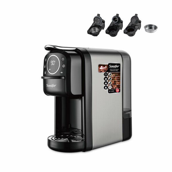 Espresso, latte, kapuchino va amerikano uchun ko'p funksiyali Sonifer