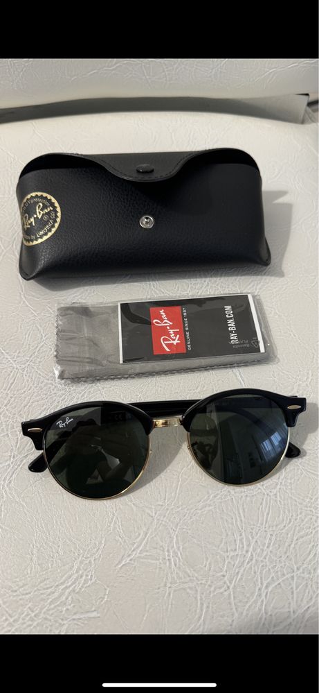 Ochelari de soare Ray Ban Clubmaster Round