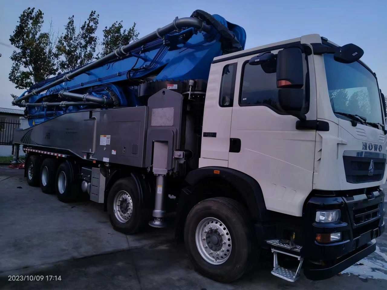 В наличии! Автобетононасос Howo Jiuhe JH63 63 м