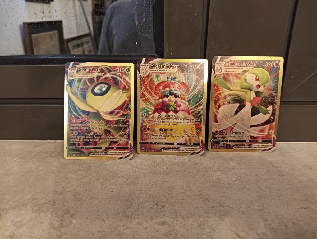 Разнообразие от златни карти на Покемон Pokémon cards ЧАСТ 3
