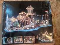Sat Viking, set de constructii TIP LEGO, compatibil cu LEGO