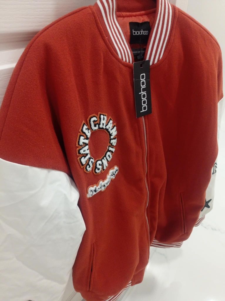 Дамско бомбър яке Boohoo