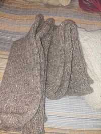 Ръчно изплетени чорапи от домашна вълна - заглавие