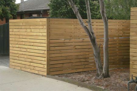 Gard lemn tratat pin nordic - element impregnat