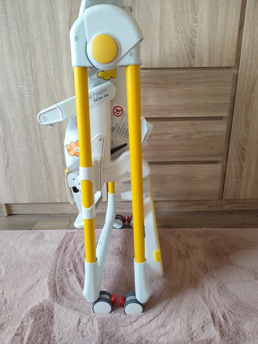 Peg Perego Prima Pappa Follow Me - Детско столче Прима Папа  Жълто