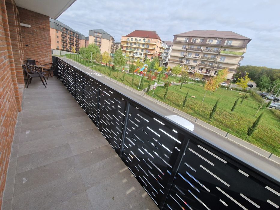 Inchiriez apartament 92mp 3 dormitoare 2 băi 2 terase 2 loc parcare