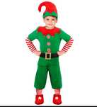 Costum Elf Spiridus Crăciun Băieți