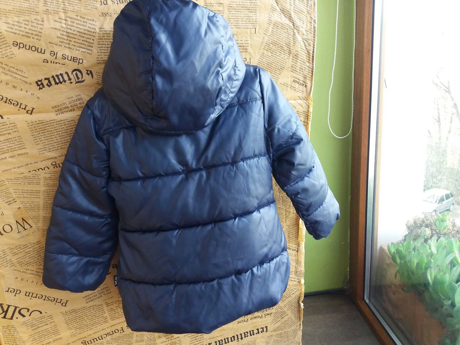 зимно пухено детско яке,шуба,гъши пух Benetton