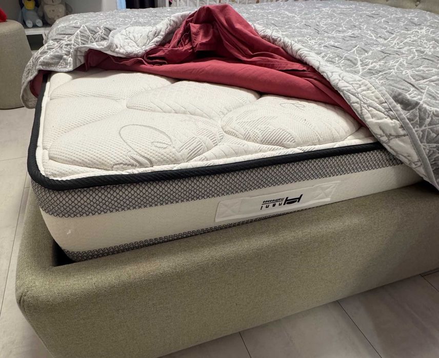 Двойно легло - матрак + основа (отоман)