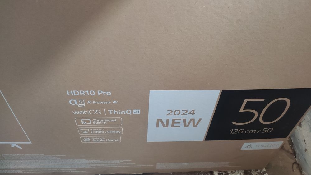 Телевизор LG UHD AI ThinQ 50UT80 (2024)