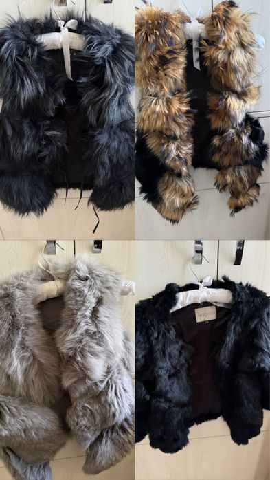 Елеци от естествен косъм лисица