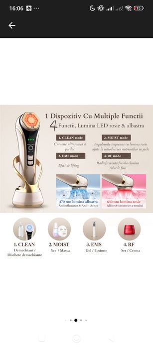 aparat facial lifting