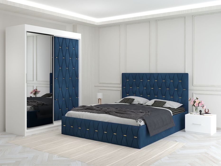 Set mobila dormitor tapitat