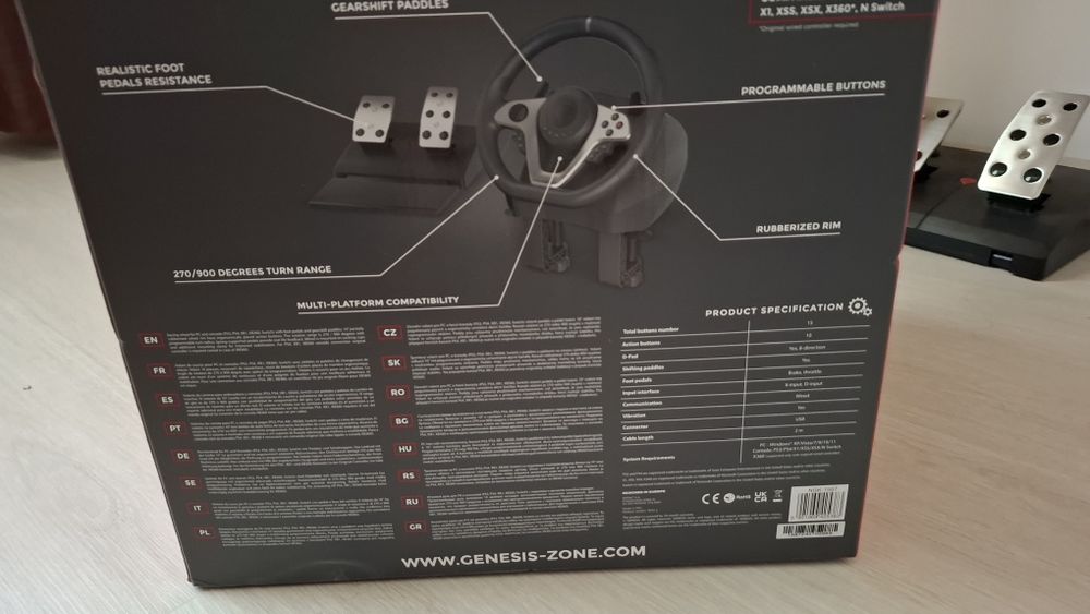 Volan functionabul pt toate modelele de ps xbox si pc