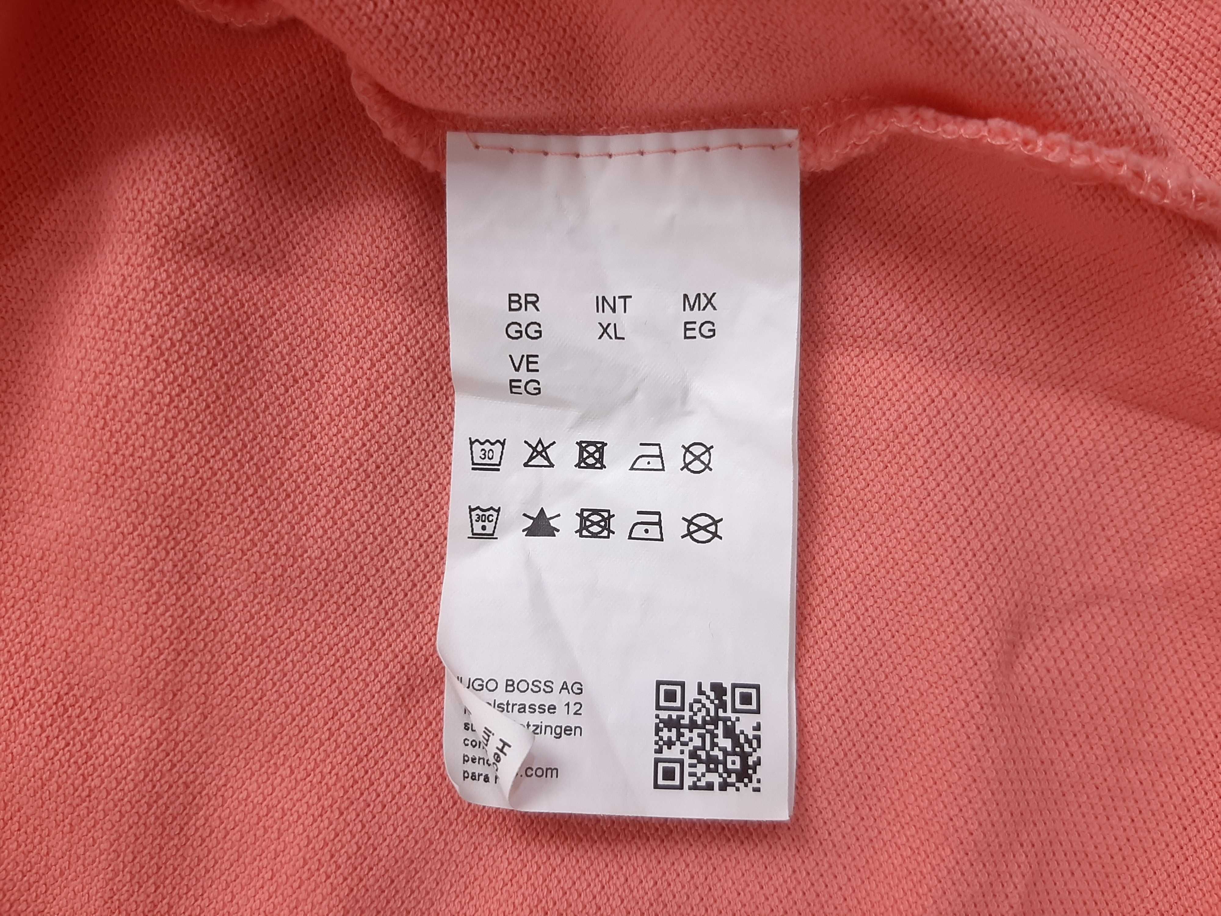 Hugo Boss Paddy - Оригинална мъжка тениска с яка размер XL