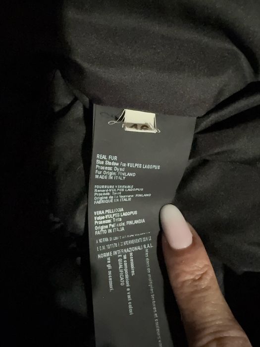 Geaca Flo & Clo cu blana de vulpe