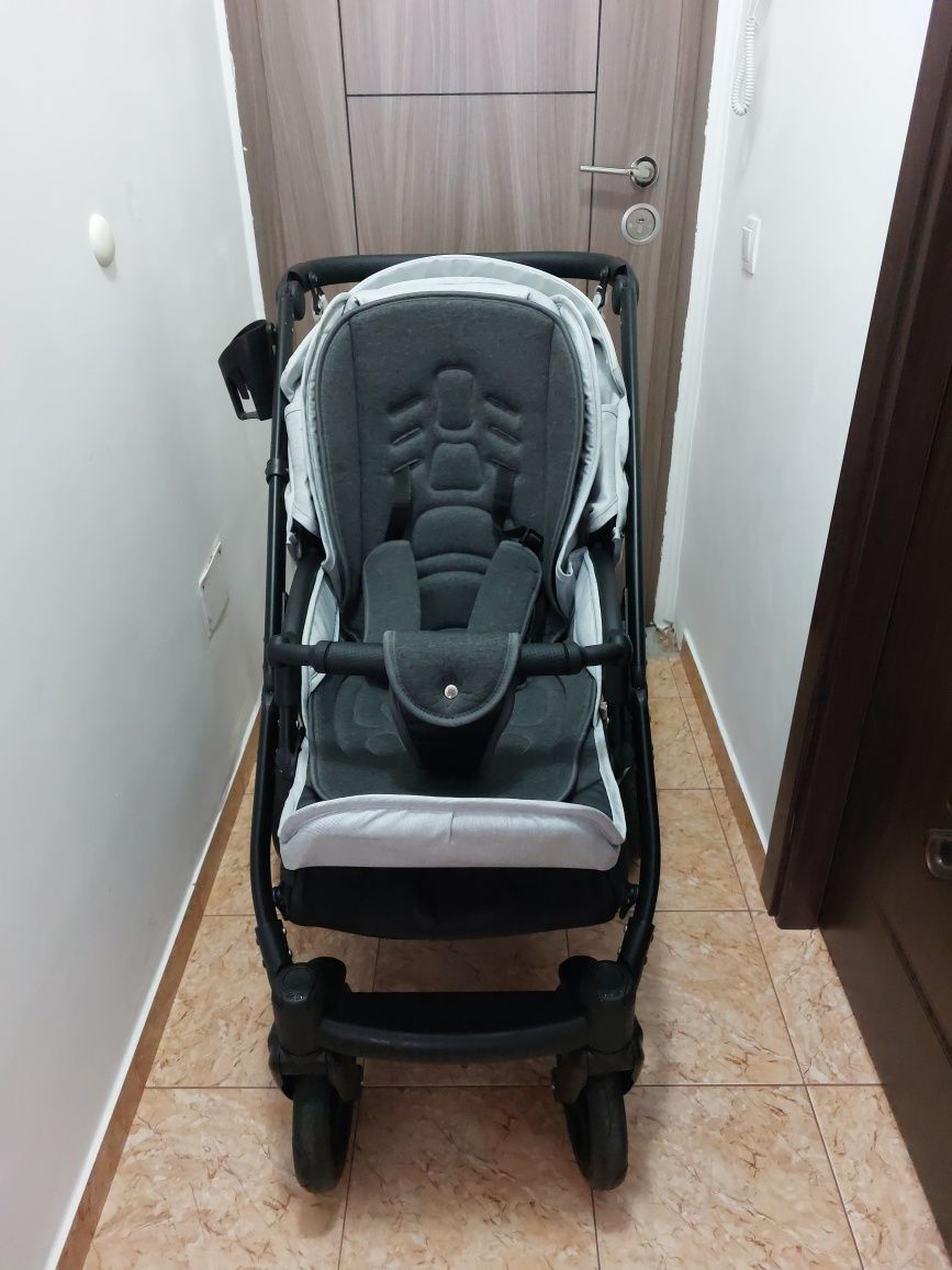 Carut Krausman 3 in 1 Lexxo Silver Gray Black