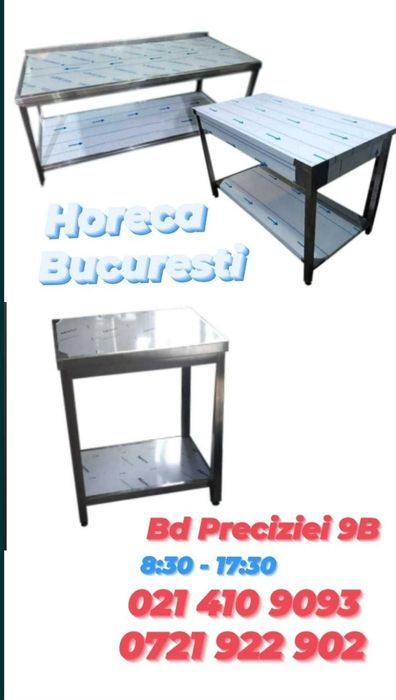 MASA Inox 115-140-190-240 / FABRICA Horeca Bucuresti / MESE Inox /