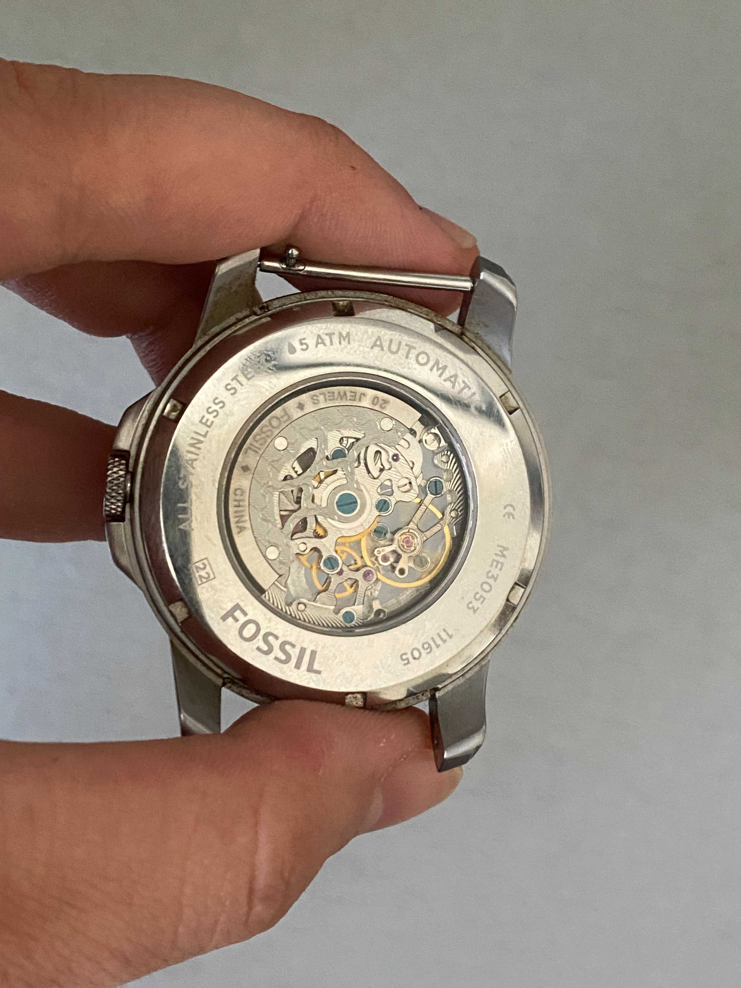 Ceas Barbati Fossil Grant ME3053 /fara curea