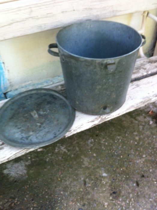 оцинкованная кастрюля с крышкой производство СССР