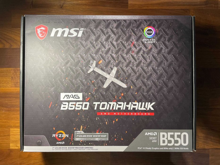 Дънна платка MSI B550 Tomahawk
