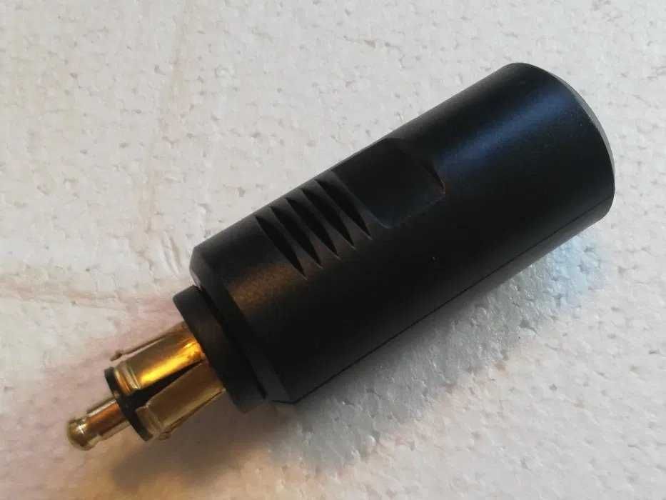 Adaptor priza mufa bricheta 12V 24V Germania motocicleta DIN HELLA