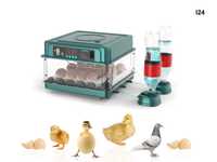 Incubator automat pentru 15 de oua pui Clocitoare rata gisca Eclozator