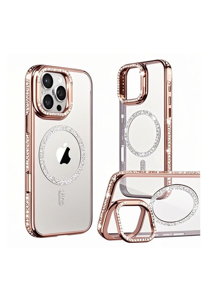 Iphone 16 / 16 PLUS 16 PRO 16 PRO MAX Husa Magsafe Luxury Suport Folie