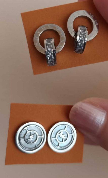 НОВ к-кт от 2 чифта обеци неръждаема стомана, Спиди/лично предаване