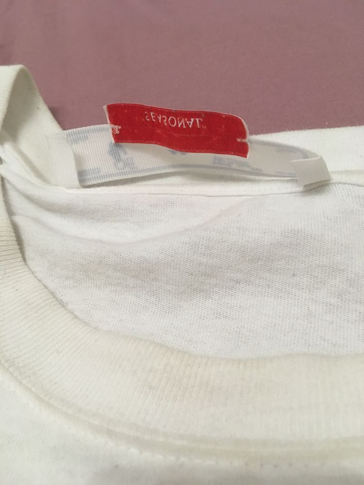 Tricou offwhite alb