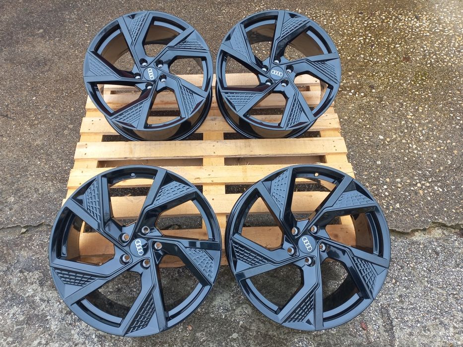 19 Audi Rs-2025 line A6 A7 A8 Q3 Q5 Rs6 Rs7 Piano Black 8.5j et35