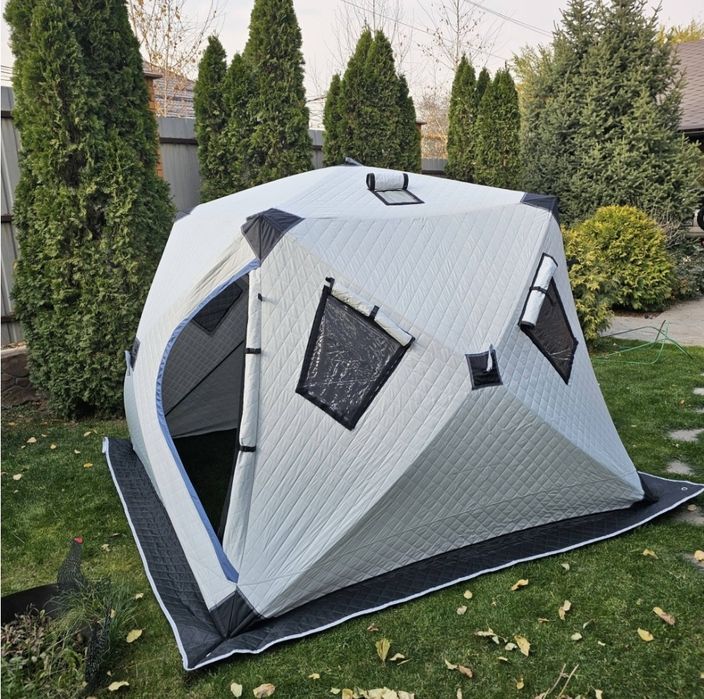 Палатка куб зимняя белая 648-б